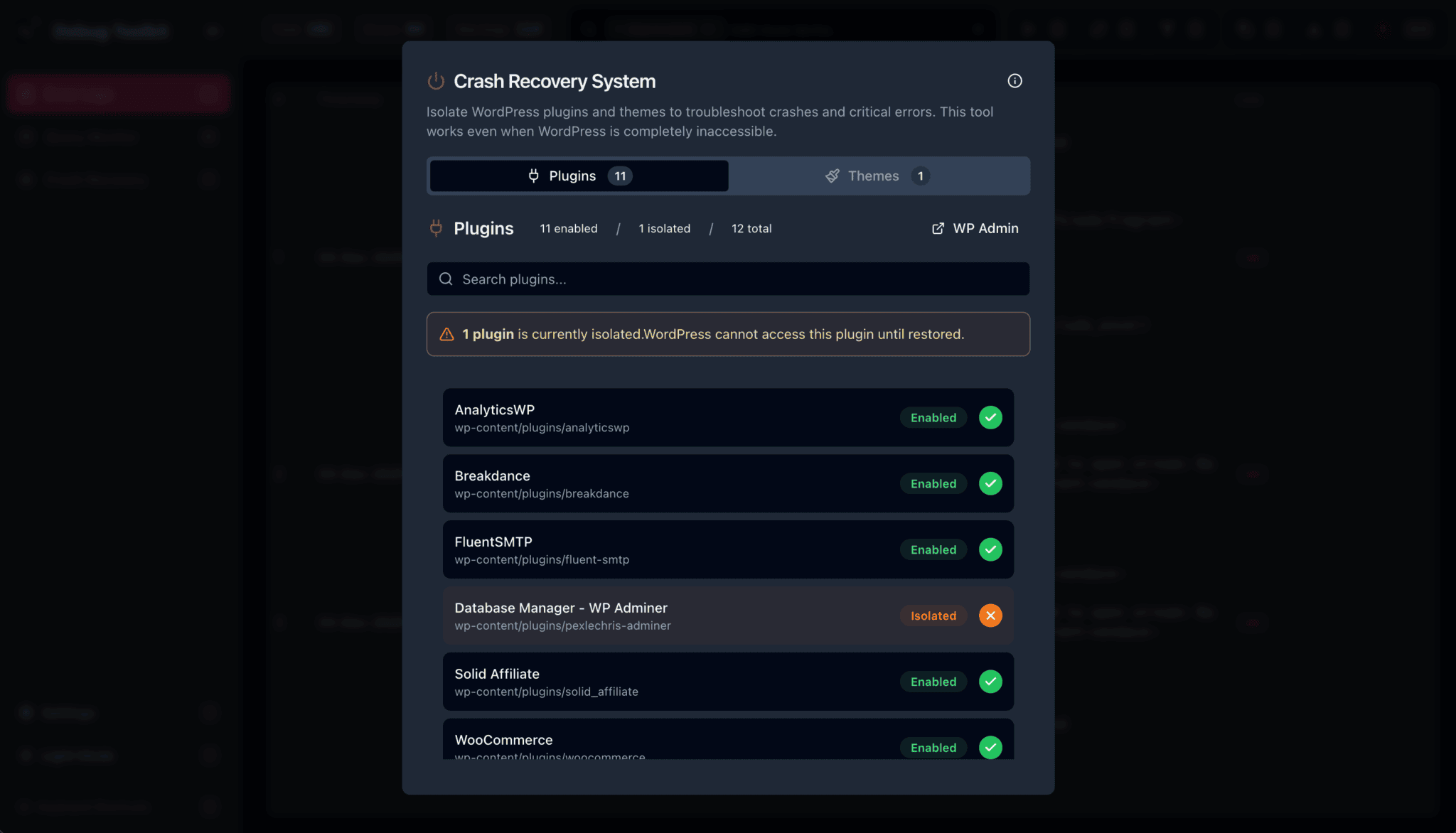 Error Log Viewer | WP Debug Toolkit