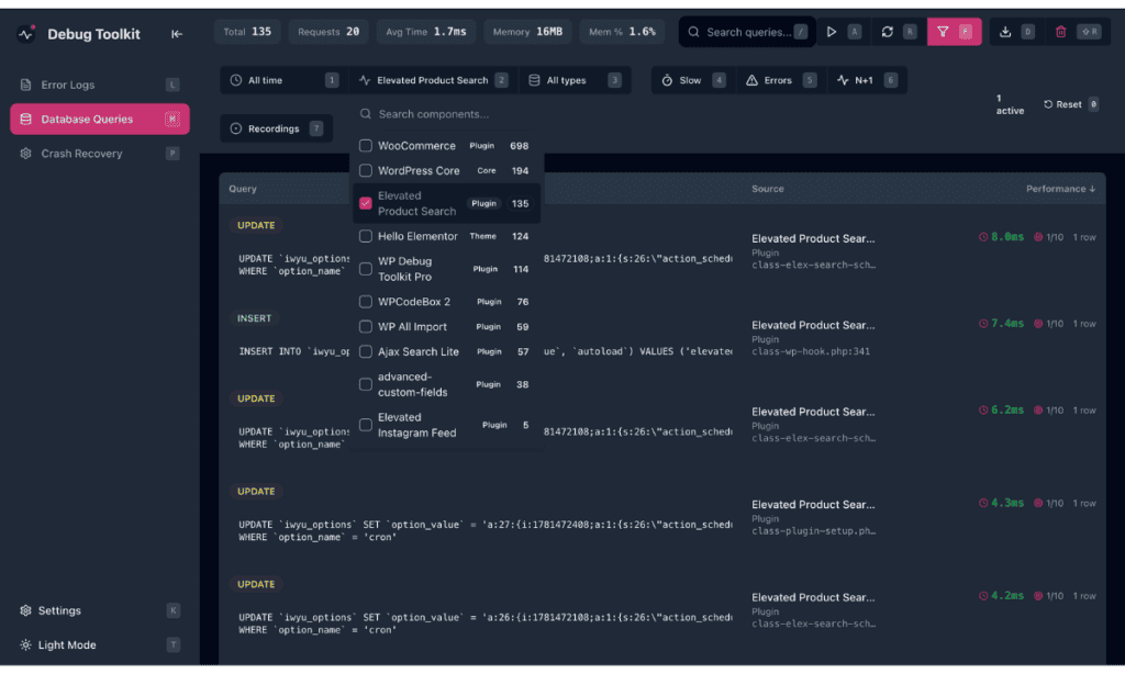 wp-debug-toolkit-database-queries-plugin-filter